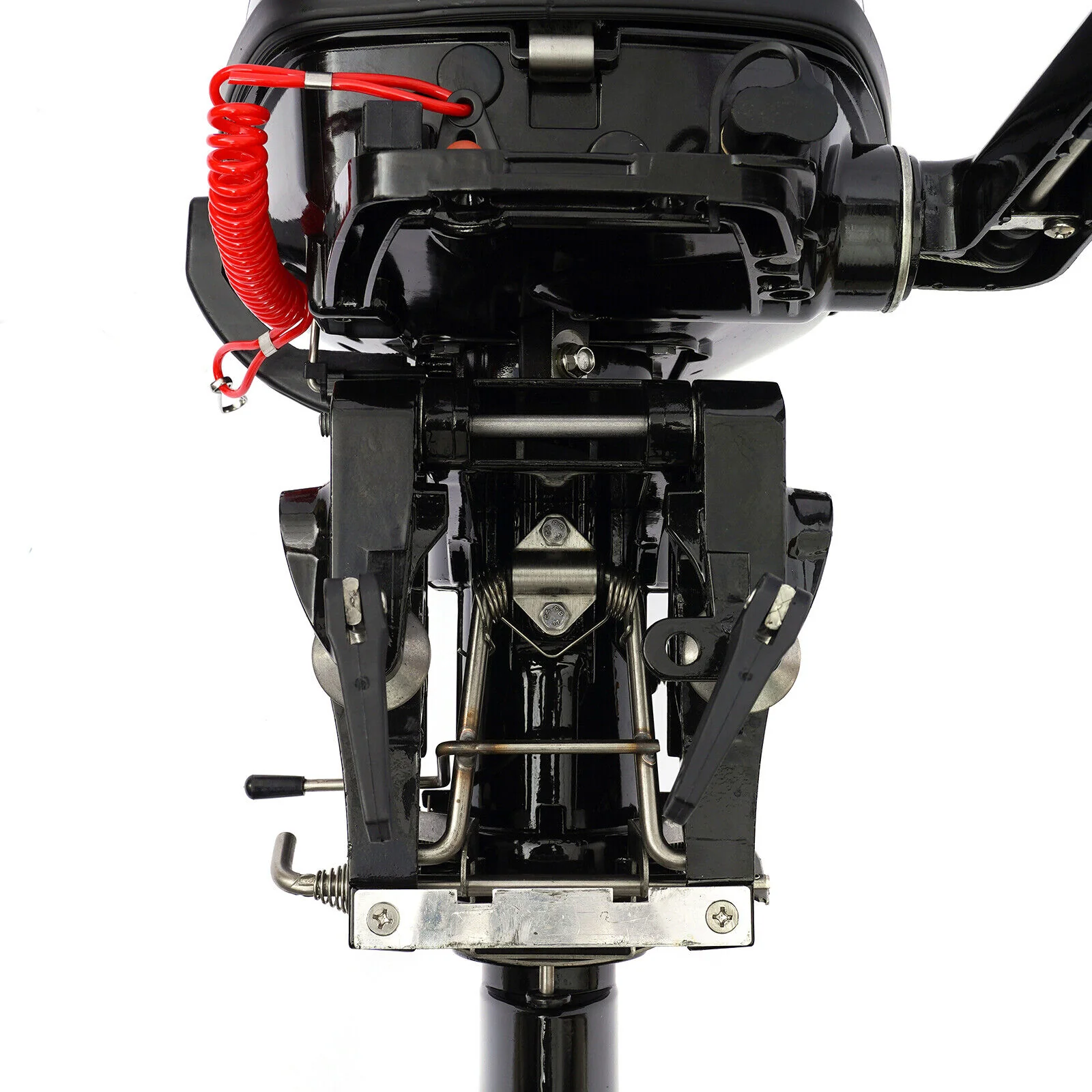 4Stroke 6.5HP Outboard Motor Marine Boat Engine Water Cooling CDI System 6.5HP 4-Stroke Outboard Motor Tiller control Boat Engine Water Cooling 123CC