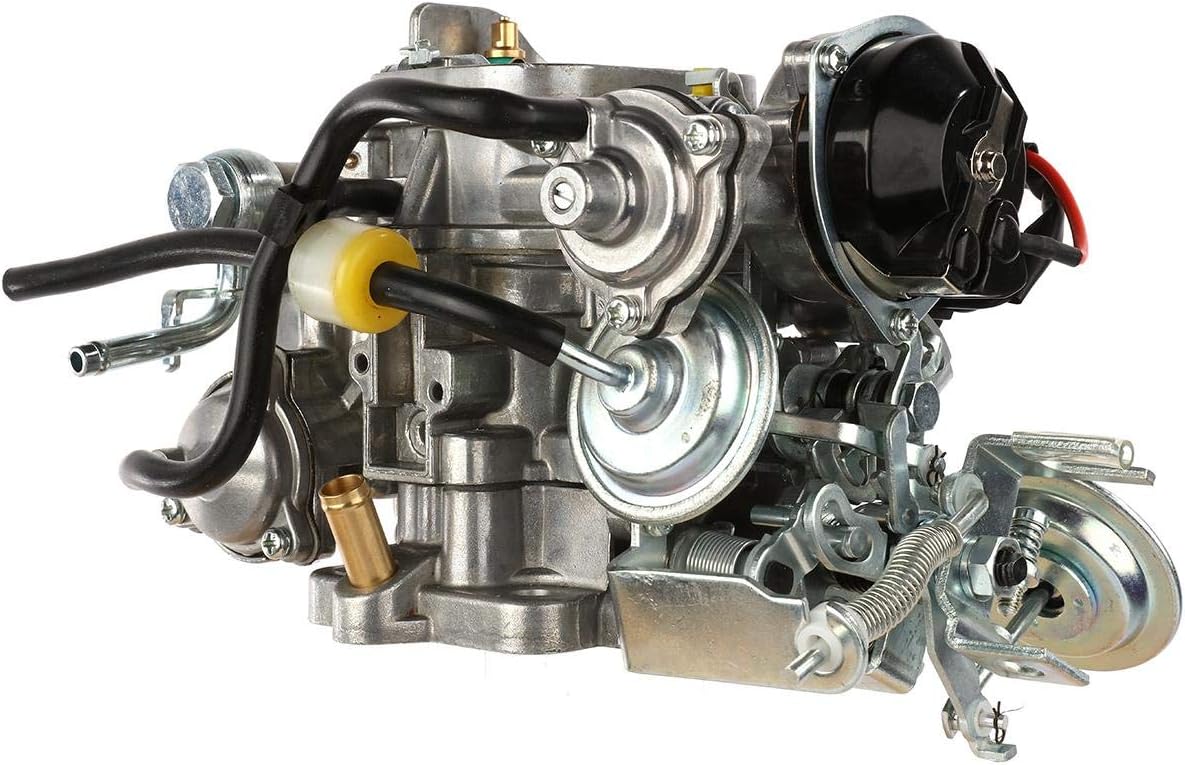 ALAVENTE Carburetor Carb Replacement for 1981-1987 Toyota 22R Engine with Round Plug Connector 2 Barrel TOY-505 TOY-507 (35290/2.4L 2366cc / C4036)