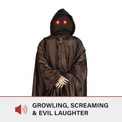 Haunted Hill Farm 5.9 ft. Animatronic Lurching Woman by Tekky, Halloween Animatronic, Scary Indoor House Prop & Decoration