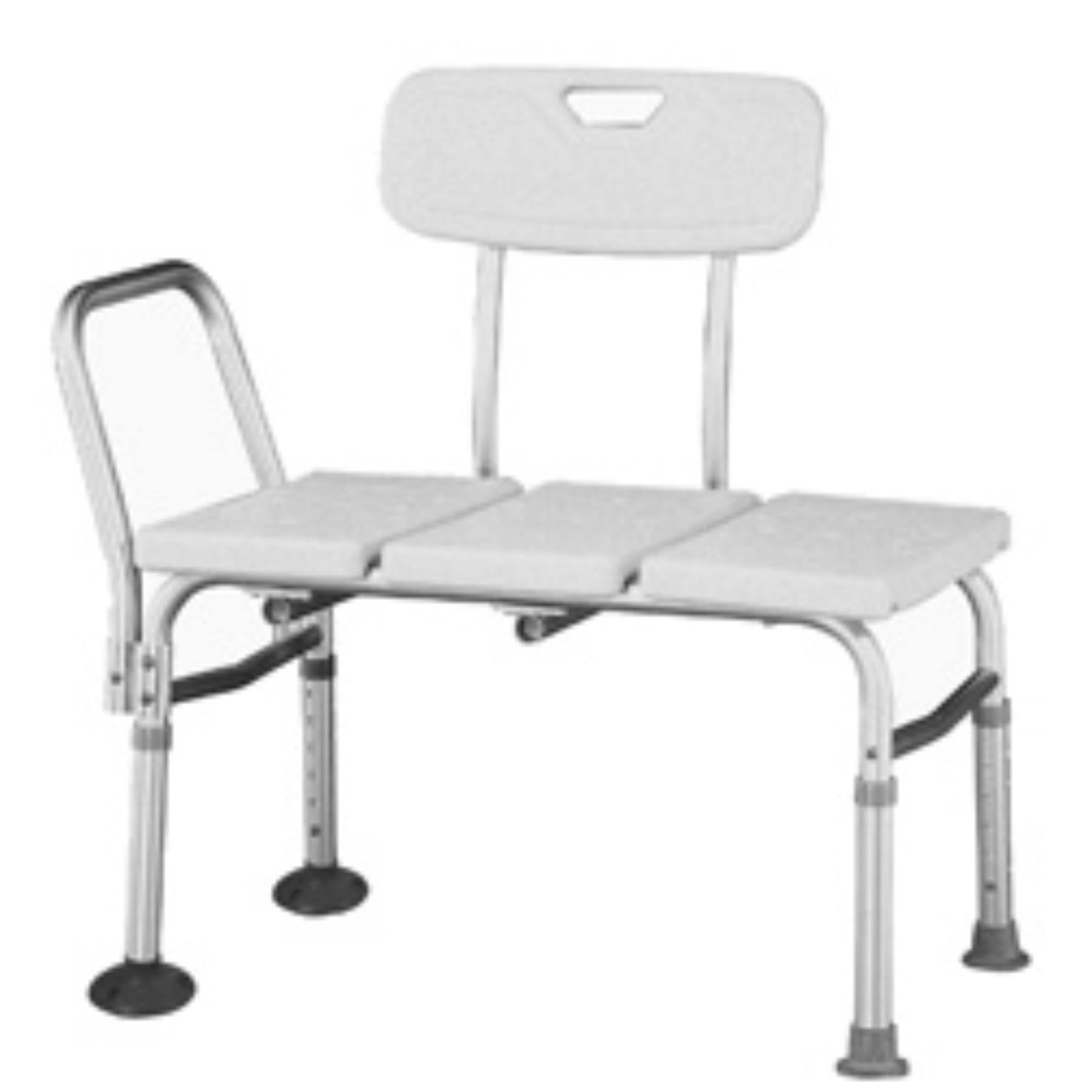 Roscoe Medical BTH-TFR Adjustable TRANSFER Bench White