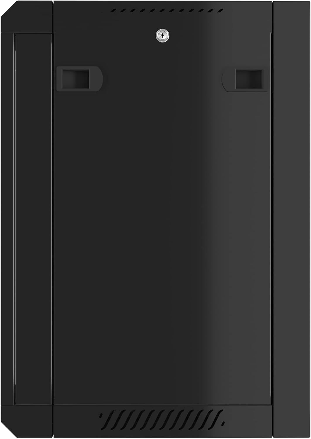 Wall Mount Server Rack Cabinet Locking Computer Cabinet Network Enclosure for Electronics Security Audio Video AV Equipment Data Rack 24-Inch Depth
