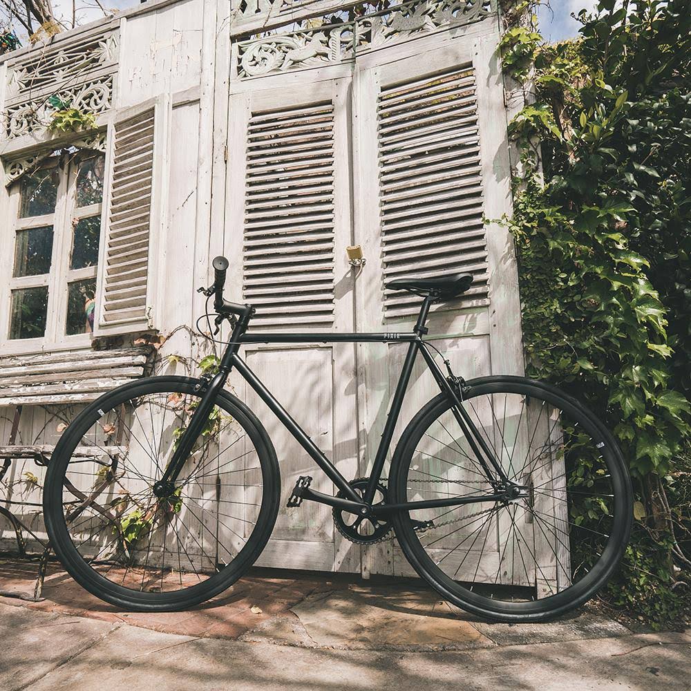 6KU Fixie Fixed Gear / Single Speed Bike Slate / Small (49cm)