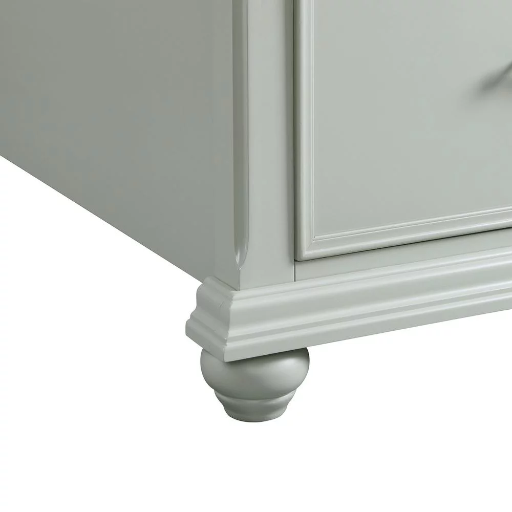 Picket House Furnishings Brooks Queen Platform Storage 4PC Bedroom Set in Grey