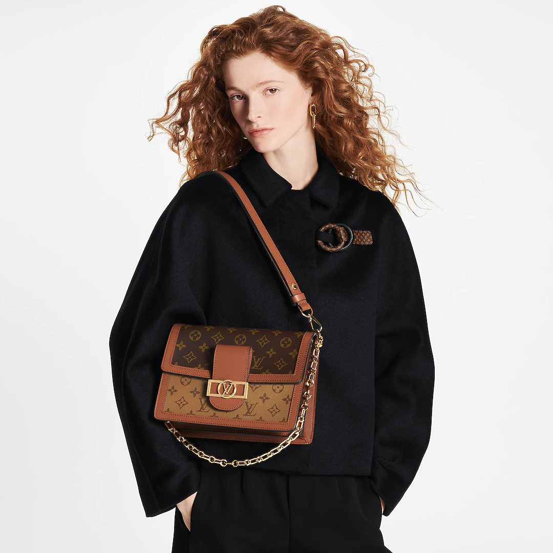 Louis Vuitton M45958 DAUPHINE MM Poche felli - SAKE OFF 5TH