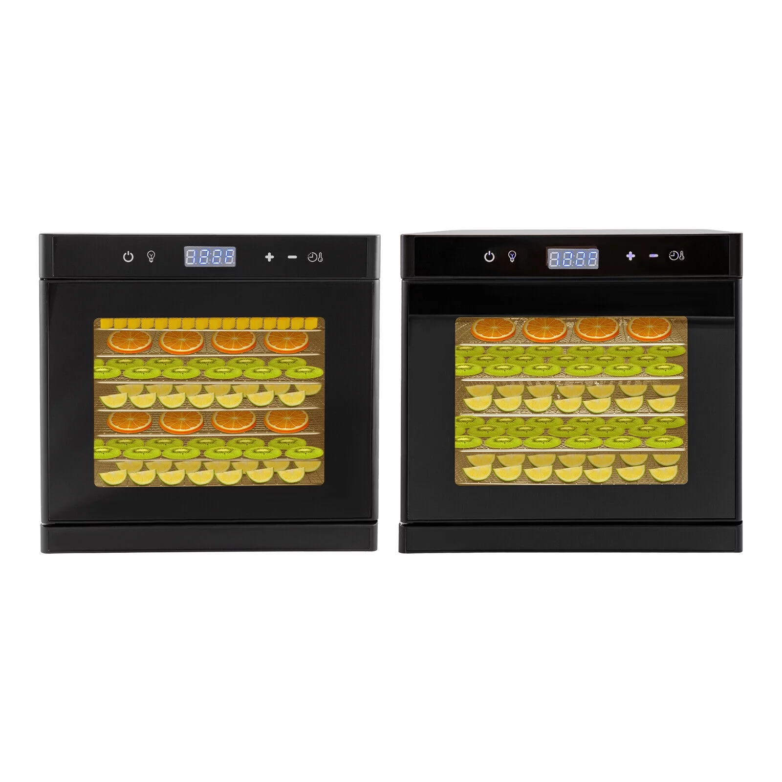 6/8 Trays Food Dry Dehydrator Stainless Steel Meat Fruit Vegetable Dryer Machine