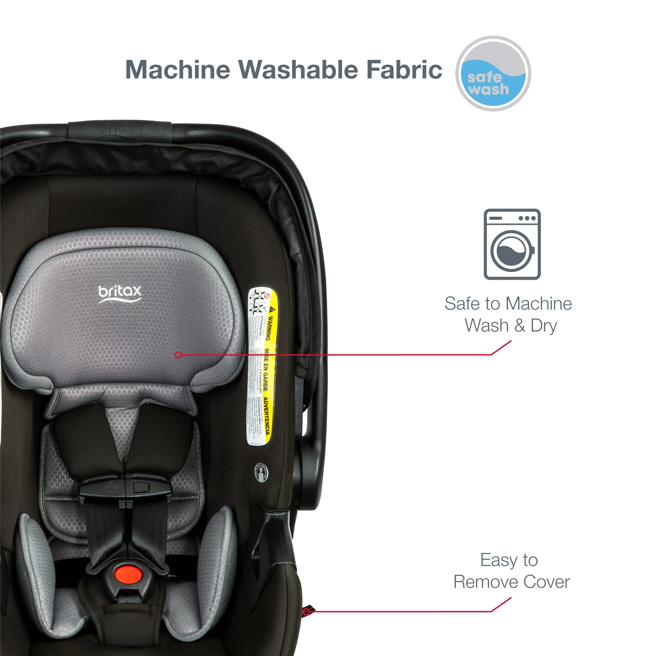 Britax B-Safe Gen2 FlexFit Infant Car Seat, Cowmooflage 2.0 SafeWash
