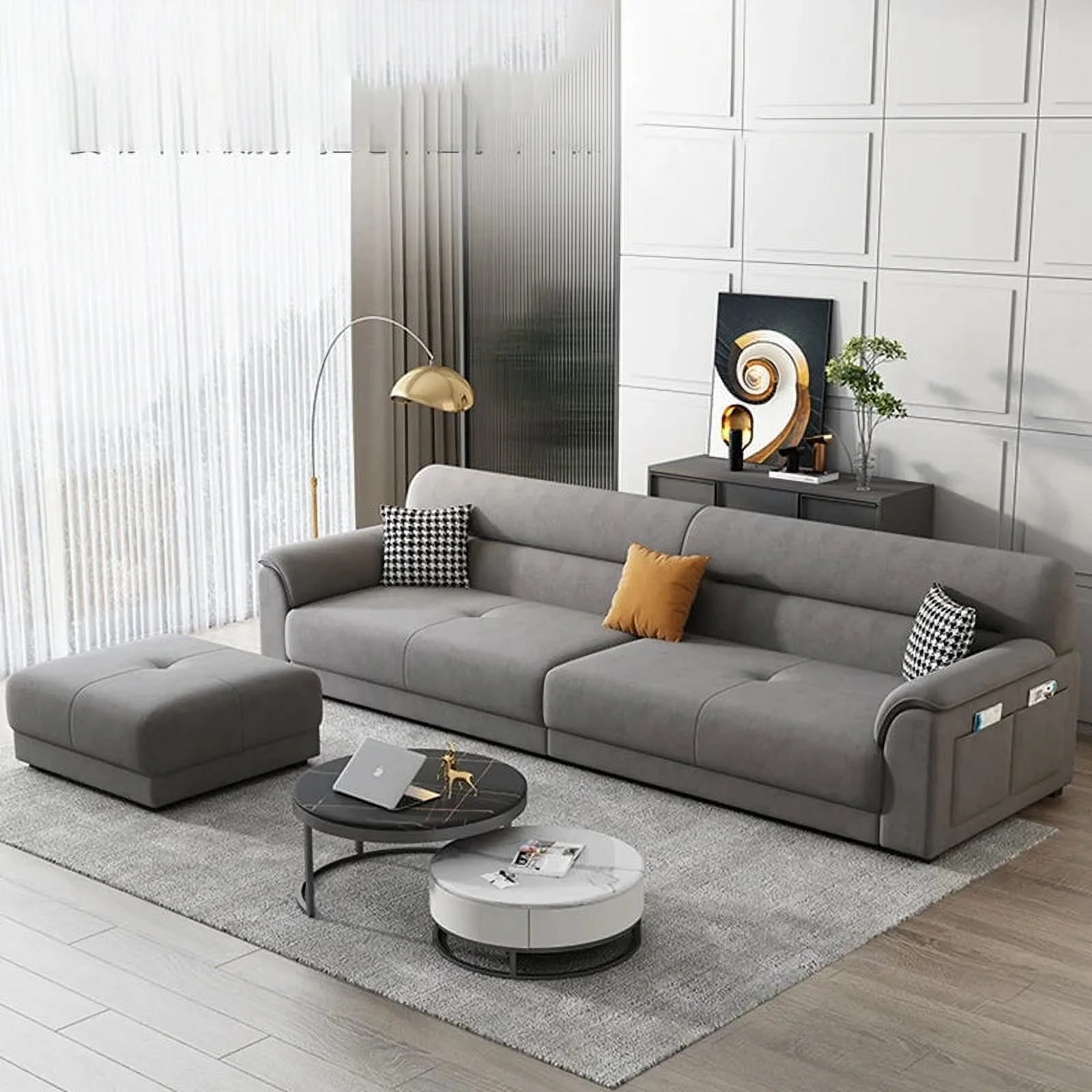 Patio Puff Salon Room Loveseat Dining Chairs Corner Modern Sleeper Lounge Dining Chairs Couch Slaapbank Luxury Furniture DX50KT