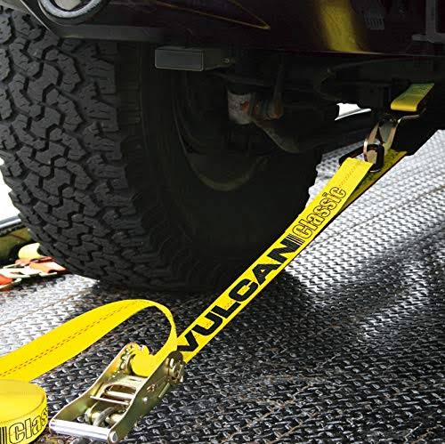 Vulcan Axle Tie Down Combo Strap Kit