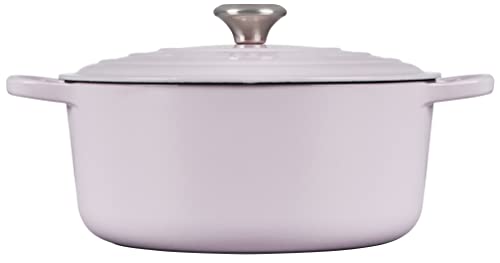Le Creuset Enameled Cast Iron Signature Round Dutch Oven, 5.5 qt., Cerise