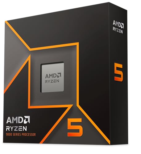 AMD Ryzen&trade; 5 9600X 6-Core, 12-Thread Unlocked Desktop Processor