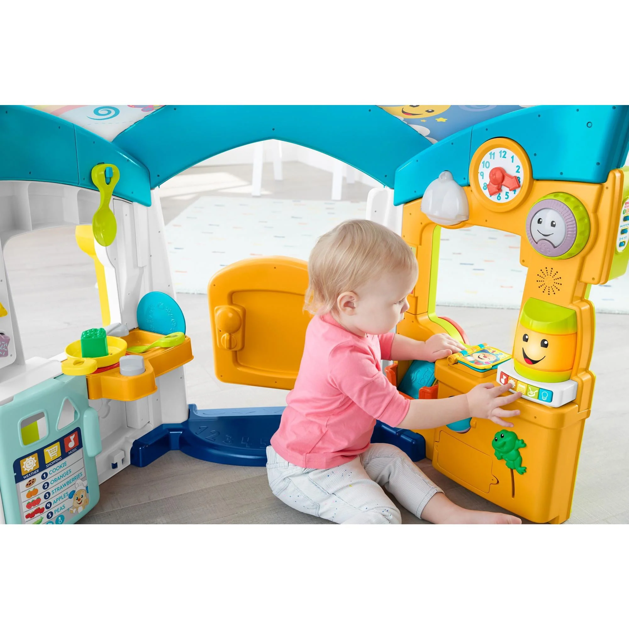 Fisher-Price Laugh & Learn Playhouse Educational Toy for Babies & Toddlers, Smart Learning Home