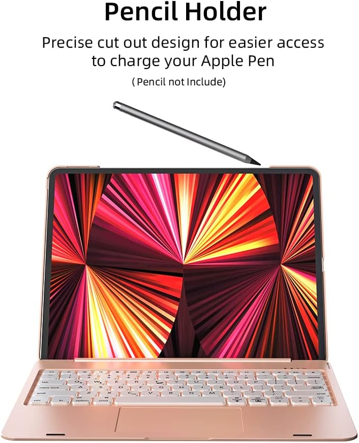 doqo Magnetic Keyboard Case for iPad Air 5th Generation(2022)/iPad Air 4th Generation(2020), iPad Pro 11 2018/2020/2021