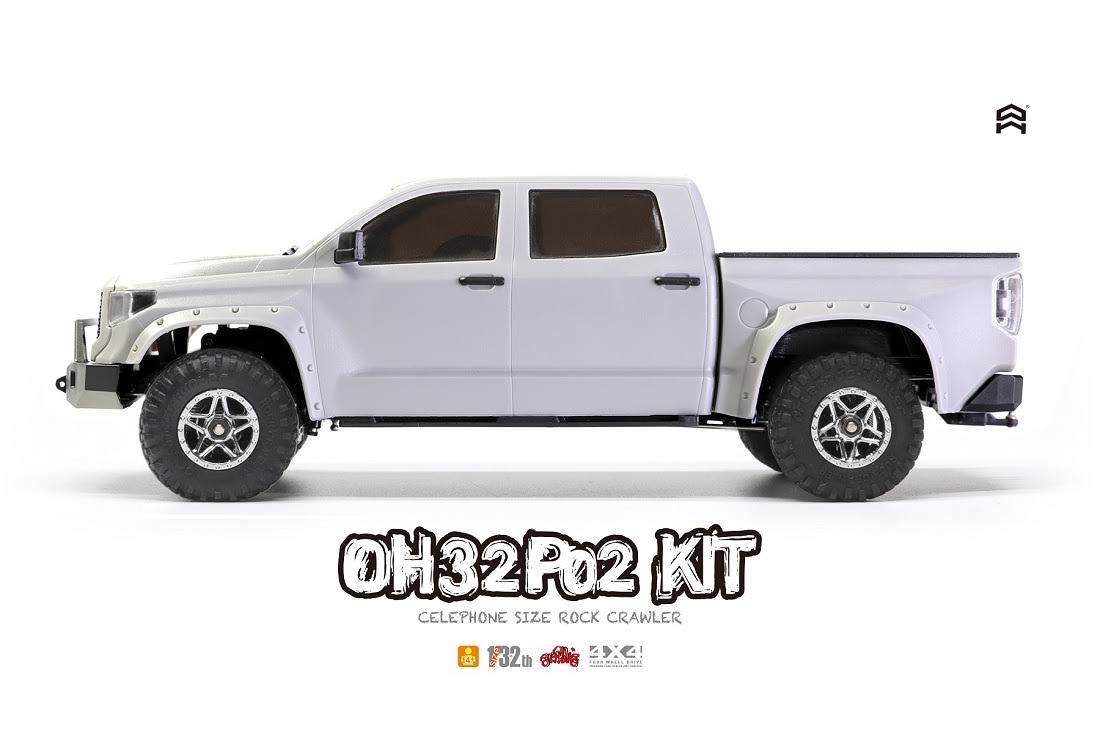 Orlandoo-Hunter 4WD Crawler Pickup Truck RC Kit, 1/32 Scale