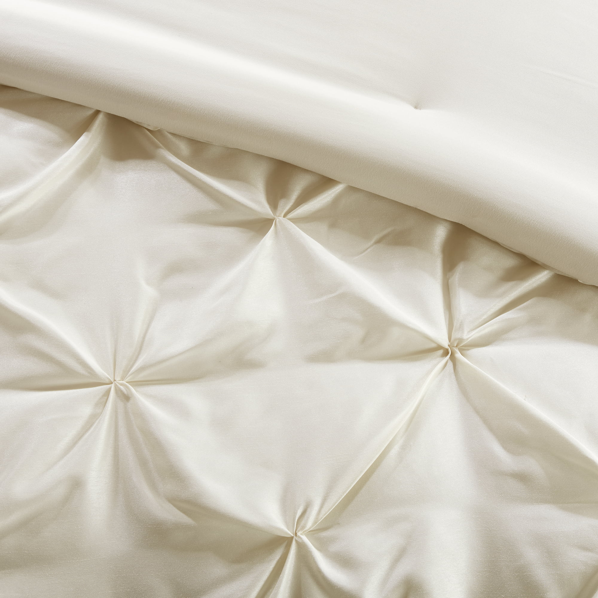 Home Essence Emma 24 Piece Room in a Bag Comforter Set with Sheets, King, Ivory