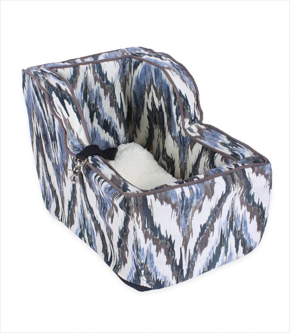 Snoozer Luxury High-Back Console Dog Car SEAT, Large / Piston Sand