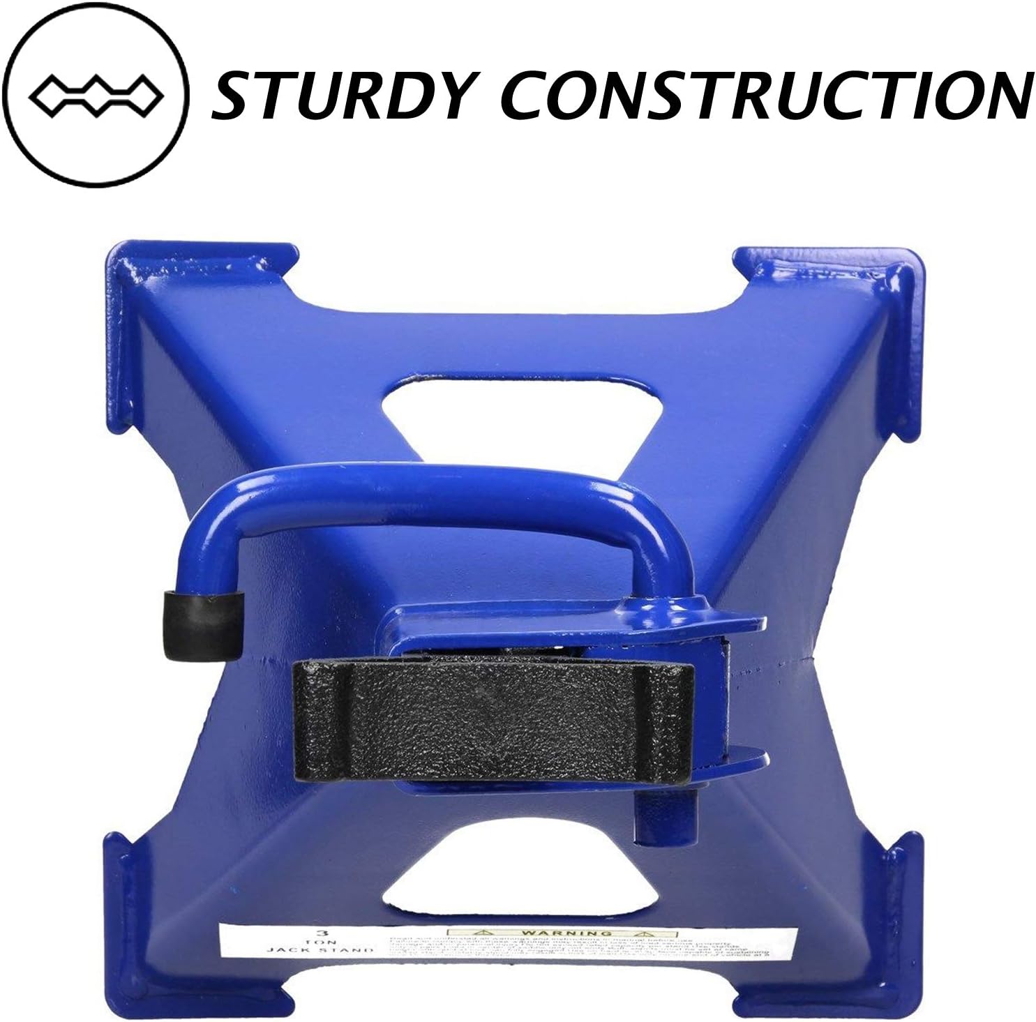 Jack Stands Set of 4PCS, Heavy Duty Jack Stand Metal Steel Jack Stands Adjustable Height 11 1/2-16 1/2 Inch Self-Locking Car Lift Auto Repair Tools