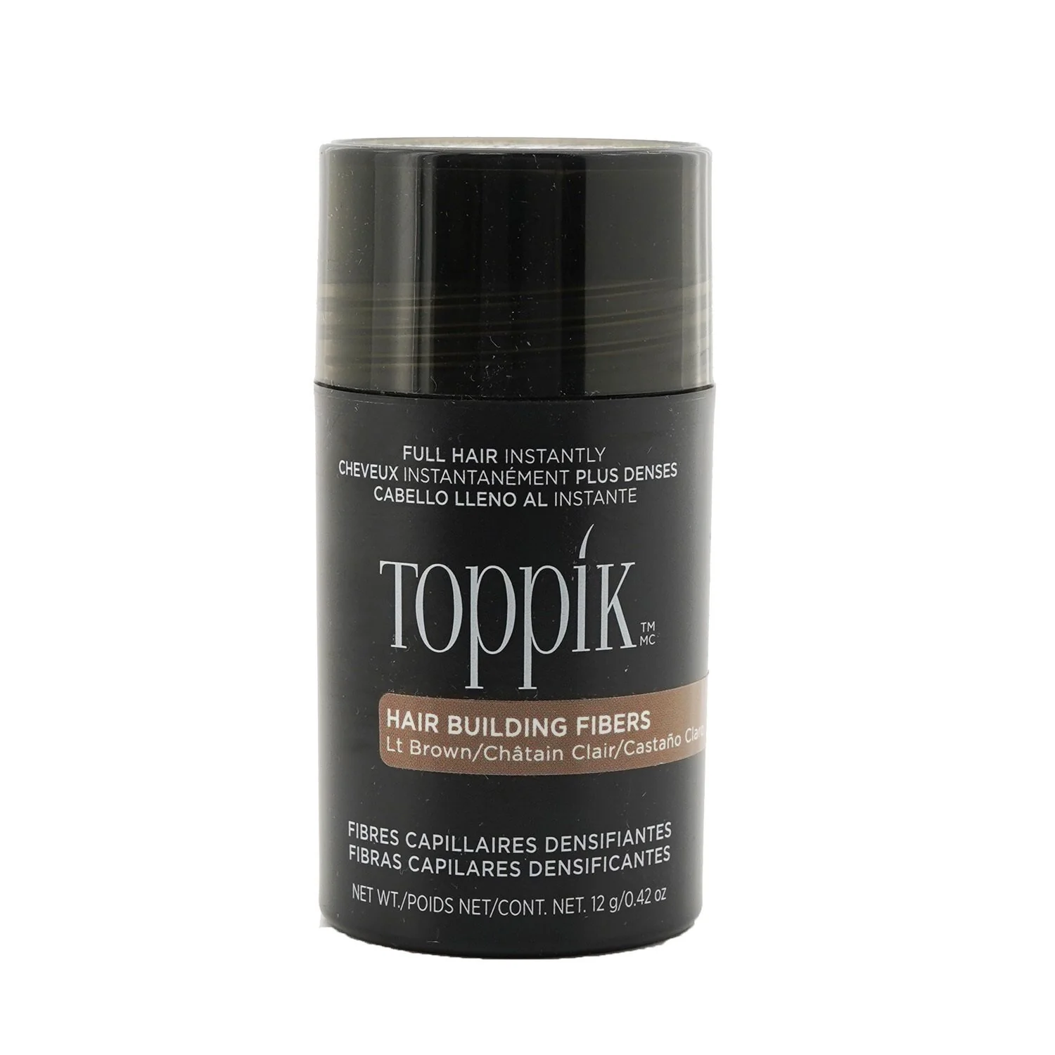 Toppik Hair Building Fibers - # Light Brown 27.5g/0.97oz