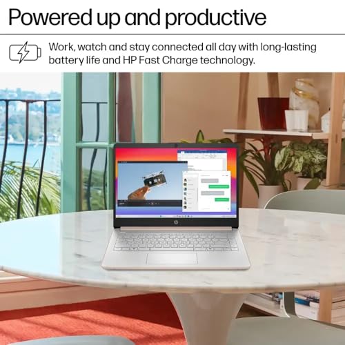 HP 14 Ultrabook • Intel 4-Core N150 • Microsoft 365 • Copilot AI • 32GB RAM • 1.6TB Storage (128GB SSD + 512GB Portable + 1TB OneDrive) • Wi-Fi 6 •