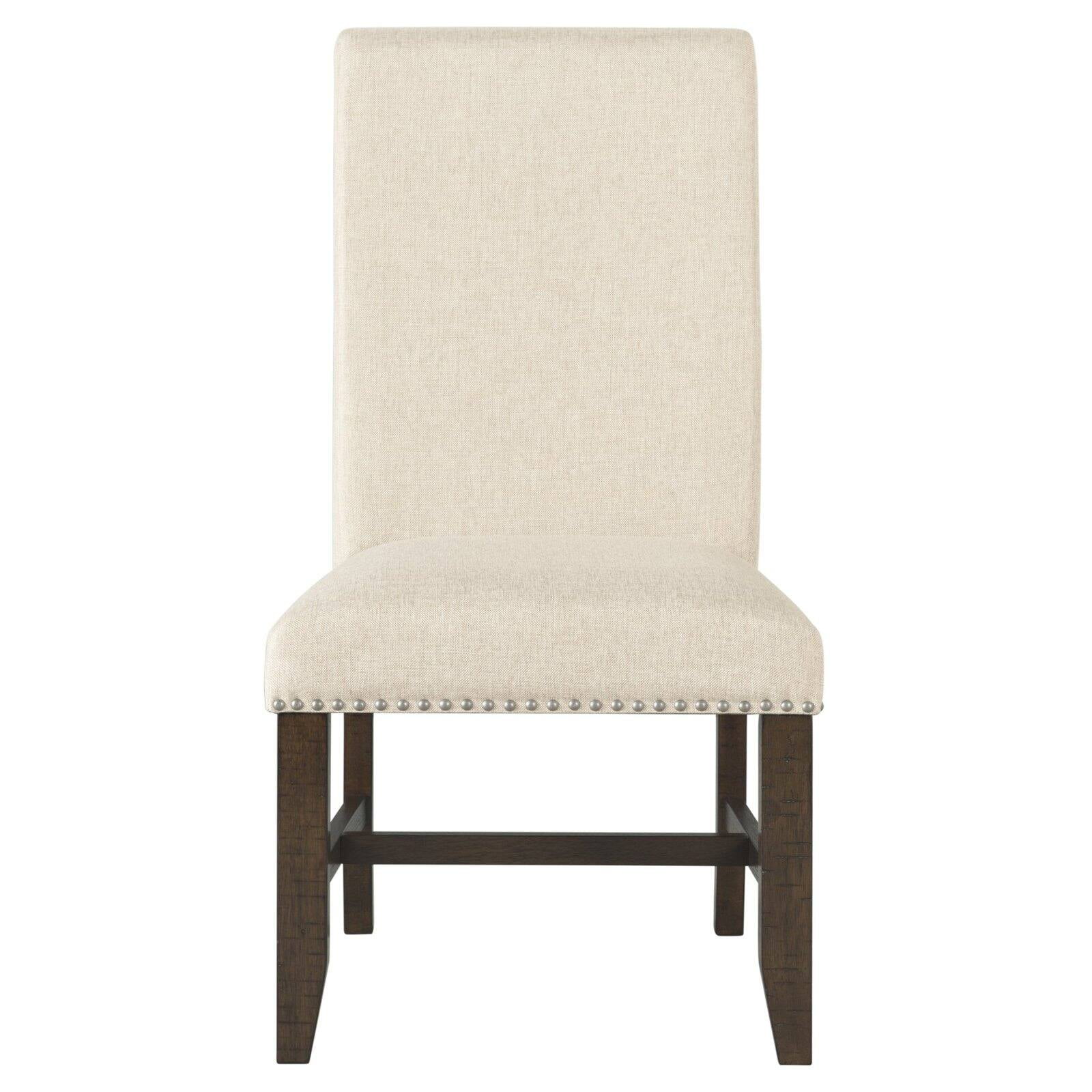 Picket House Furnishings Francis 7PC Dining Set-Table & 6 Fabric Side Chairs