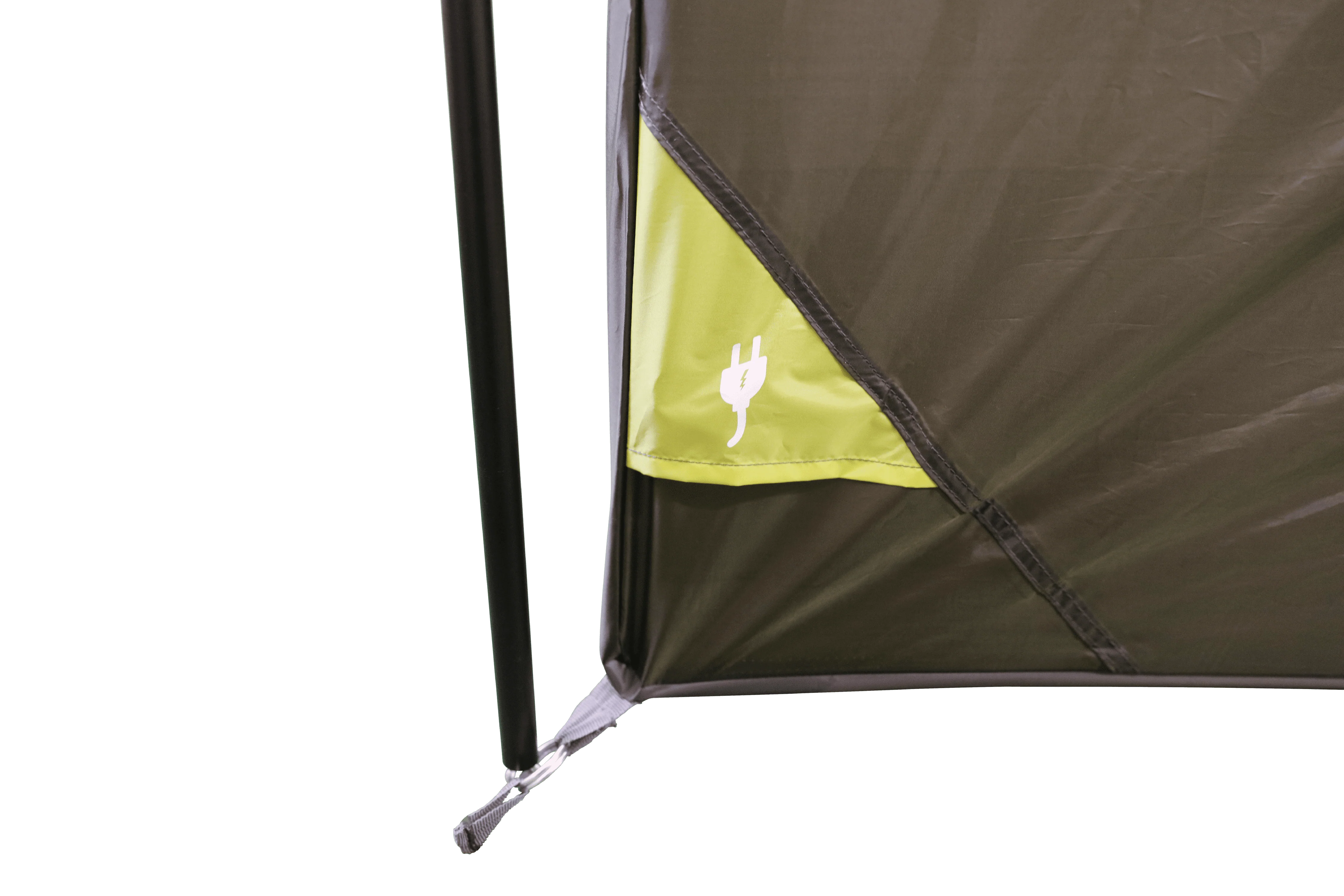Ozark Trail Hazel Creek 12 Person 3-Room Cabin Tent, 20' x 9' x 84, Green