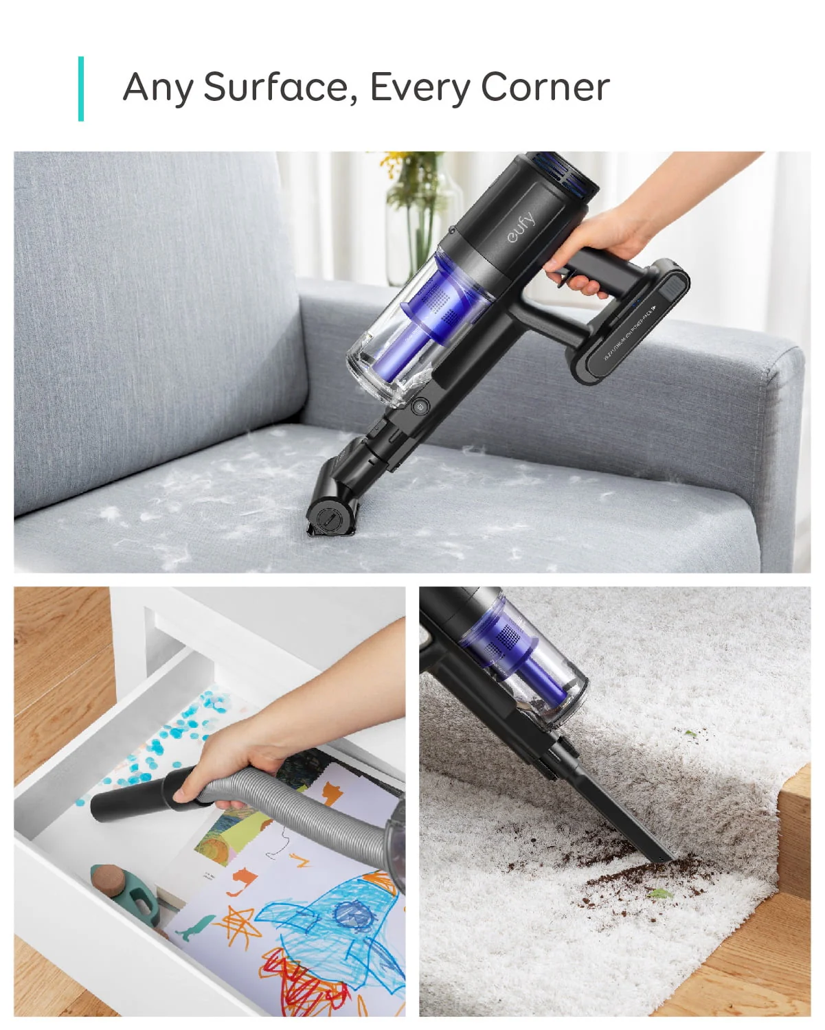 Anker eufy HomeVac S11 Reach, Handstick Vaccum Cleaner