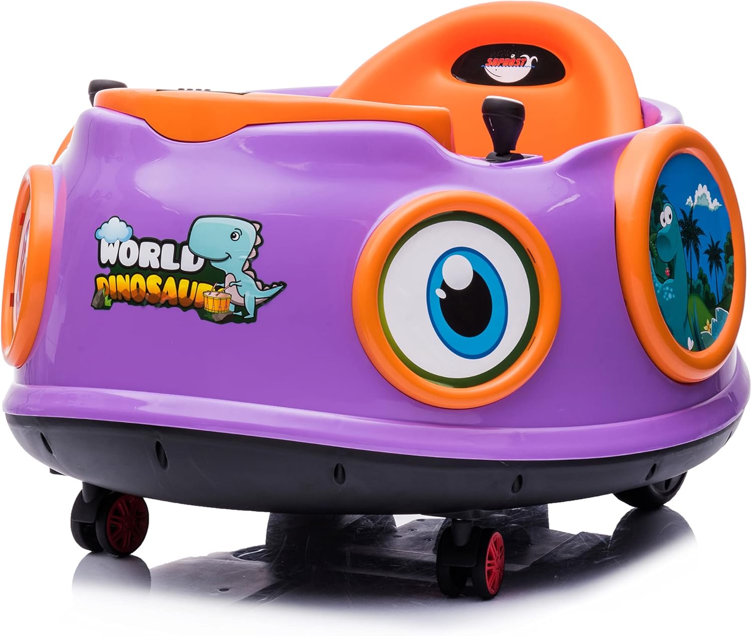 sopbost Kids Ride On Bumper Car with Remote Control Ride On Toy Car 6V Battery Operated Ride On Car Electric Ride-On Toys for Toddler Boy Girl