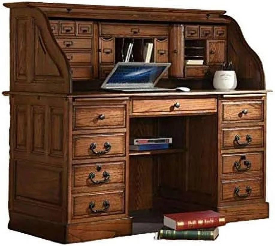 Popular Top Desk Solid Oak Wood