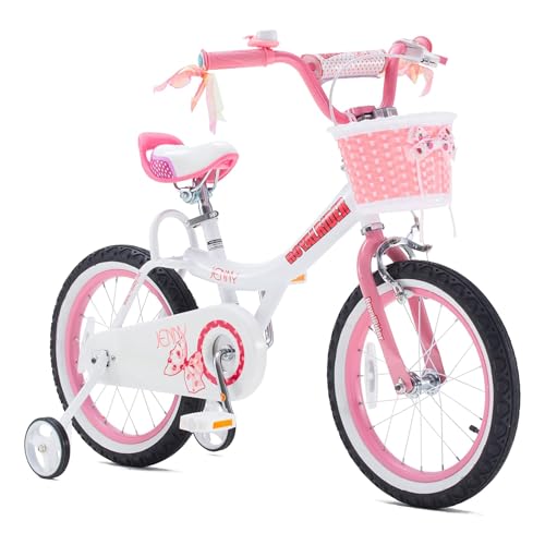 Royalbaby Princess Girls Kids Bike 12 14 16 18 20 Inch Children Bicycle with Basket for Age 3-12 Years