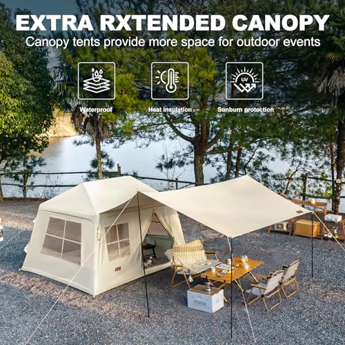 Inflatable Tents for Camping, Large Blow Up Tents for Camping Easy Set Up