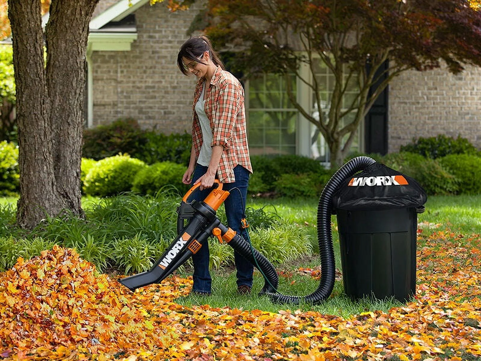 Worx WA4054.2 LeafPro Universal Leaf Collection System for All Major Blower/Vac Brands