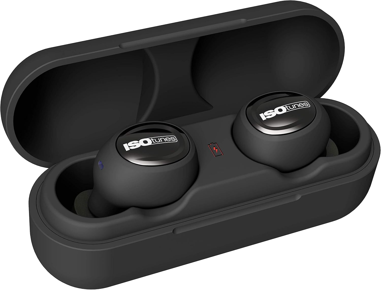 ISOtunes Free True Wireless Earplug Earbuds, 22 dB Noise Reduction Rating, 21 Hour Battery, Noise Cancelling Mic
