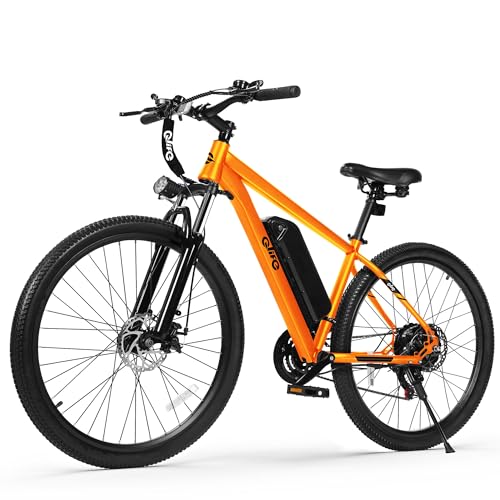 Racer Electric Bike for Adults - 21-Speed Mountain Lightweight Ebike with Peak 750W 22MPH Brushless Motor, 375Wh Removable Battery