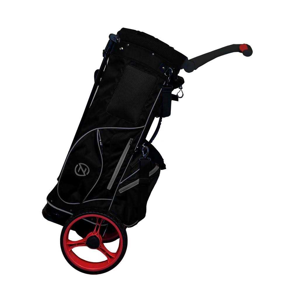 Zero Friction Wheel Pro Push Cart &amp; Stand Bag - Sports Supplies Online Store