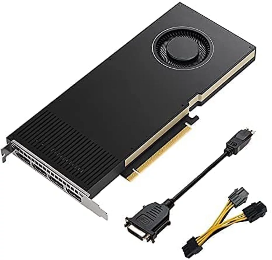 PNY NVIDIA RTX A4000 Graphics Card - 16 GB GDDR6 - 256 Bit bus width - PCI Express 4.0 x16 - DisplayPort