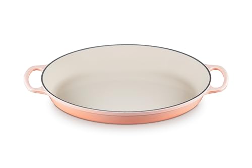 Le Creuset Enameled Cast Iron Signature Oval Baker, 3qt. Sea Salt