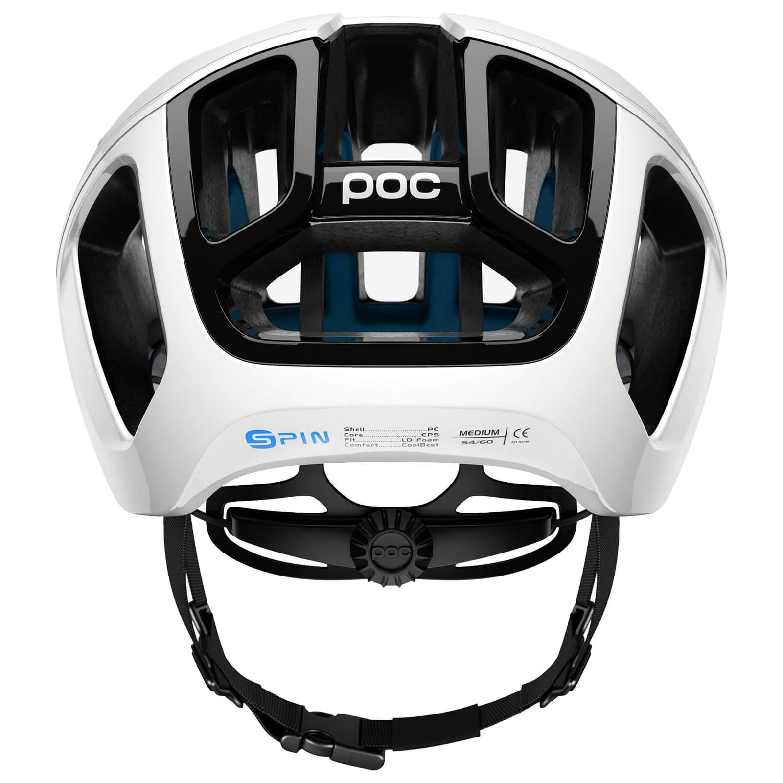 POC Ventral Air Spin Helmet - S/50-56CM - Hydrogen White Raceday