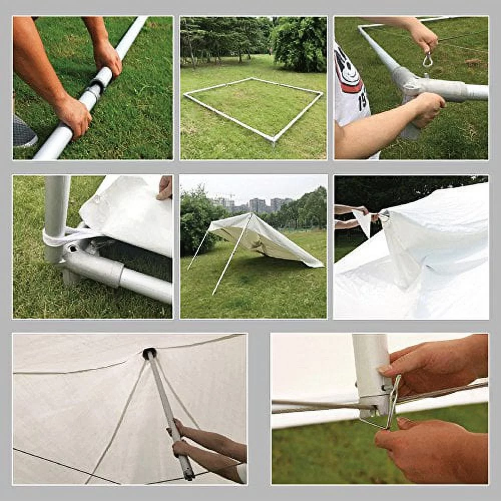 Eurmax 10x13 High Peak Marquee Party Tent Wedding Event Canopy White