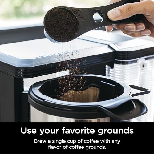 Ninja Hot & Iced XL Coffee Maker with Rapid Cold Brew, 4 Brew Styles, 8 Sizes Small Cup to Travel Mug, Single-Serve Coffee Brewer, 12-Cup Carafe