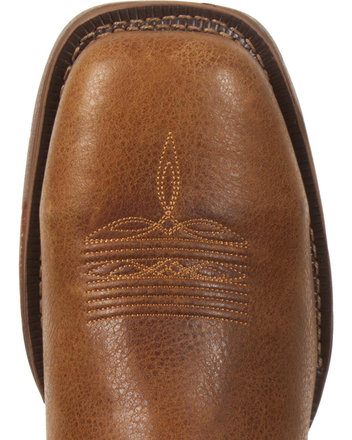 Men&s Rocky 11 inch Long Range Western Carbon Fiber Toe 6132, Brown