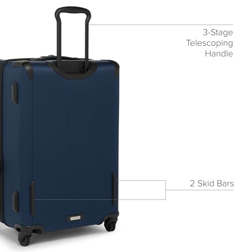 TUMI - Aerotour 4 Wheel Expandable Luggage - Men's and Women's Business and Leisure Travel Suitcase - 21.75" International Expandable Carry-On, Black