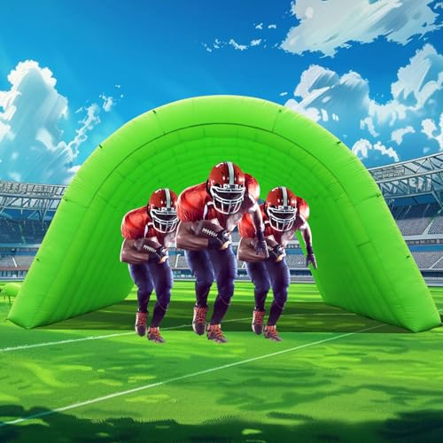 Inflatable Tunnel Sports Tunnel Entrance with Blower Football Tunnel Tent Entryway for Business Advertise Party Exhibition Promotion Street,Shop