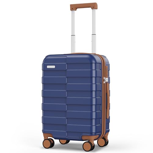 Luggage Sets 3 Piece (3-YEARS VIP SERVICE) Hardside Expandable Ultra Durable 100% PC Lightweight Carry On Travel Suitcase Set with TSA Lock Spinner