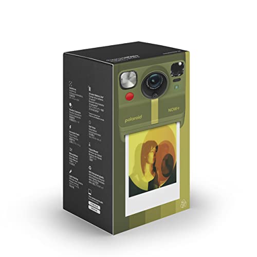 Polaroid Now+ 2nd Generation I-Type Instant Film Bluetooth Connected App Controlled Camera - White (9077)