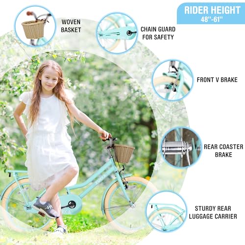 Girls Bike with Basket