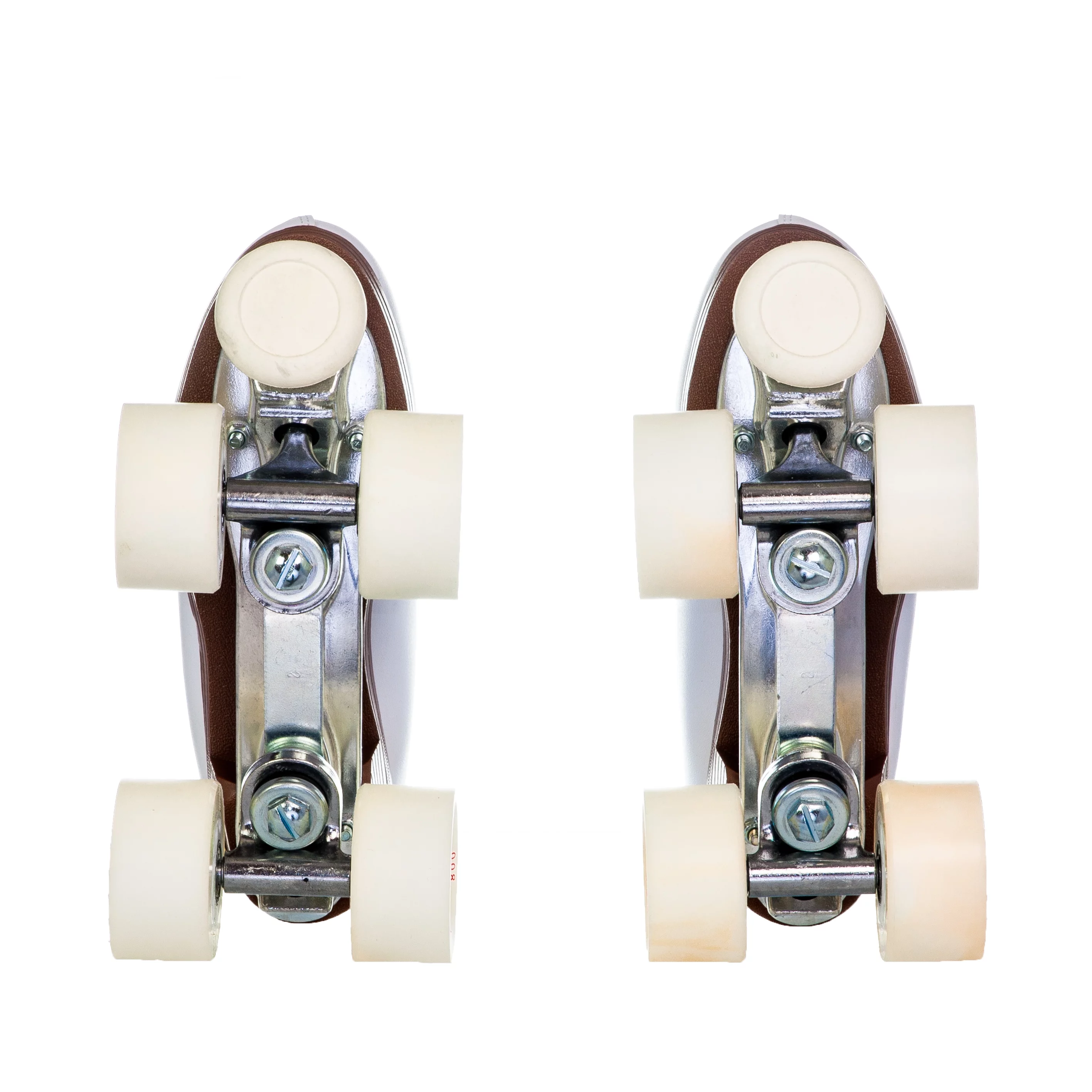 Chicago Ladies Deluxe Quad Roller Skates White Classic Rink Skate, Size 10 - Curated Treasures Market