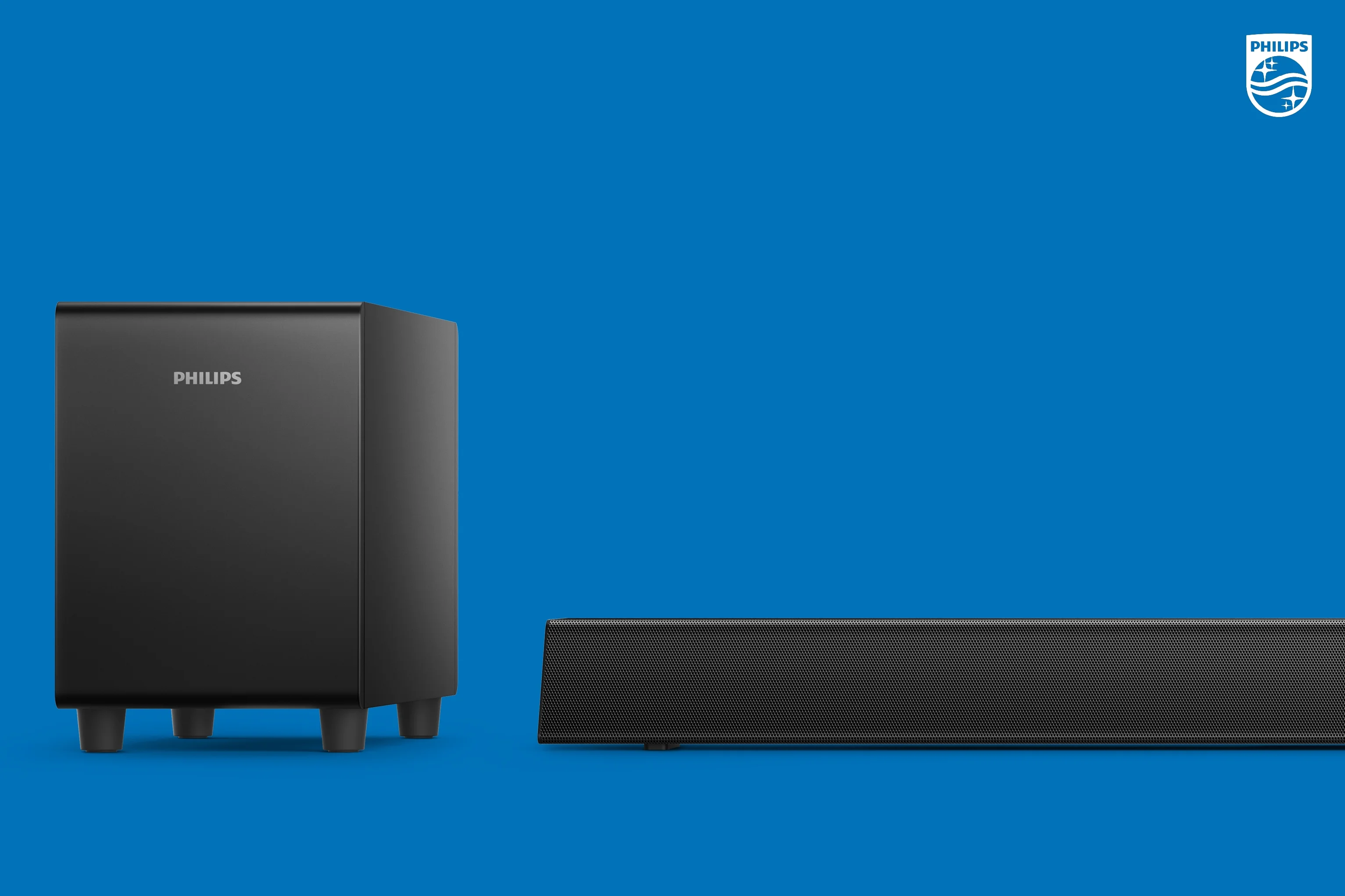 Philips B5306 2.1 Channel Soundbar with Wireless Subwoofer