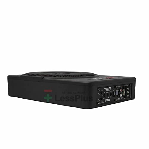 Cerwin Vega VPAS10V2 10" 550W Max / 200W RMS Low Profile Active Powered Subwoofer with Built in Amplifier Module for Working with All Vehicles