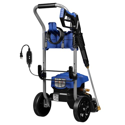Westinghouse WPX3000e Electric Pressure Washer, 3000 Max PSI and 1.76 Max GPM, Induction Motor, Onboard Soap Tank, Spray Gun and Wand, 5 Nozzle Set
