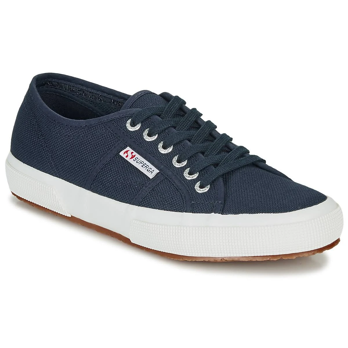 Superga 2750 Cotu Classic Navy Canvas Trainers Size: 6.5, Colour: Navy