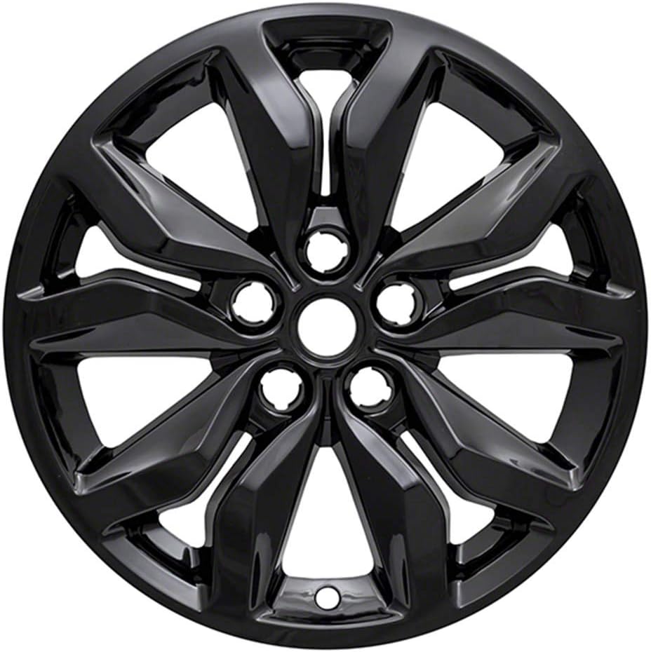 Auto Reflections Set of 4 18" 10 Spoke Wheel Skins for Chevy Impala 2016-2019 - Gloss Black